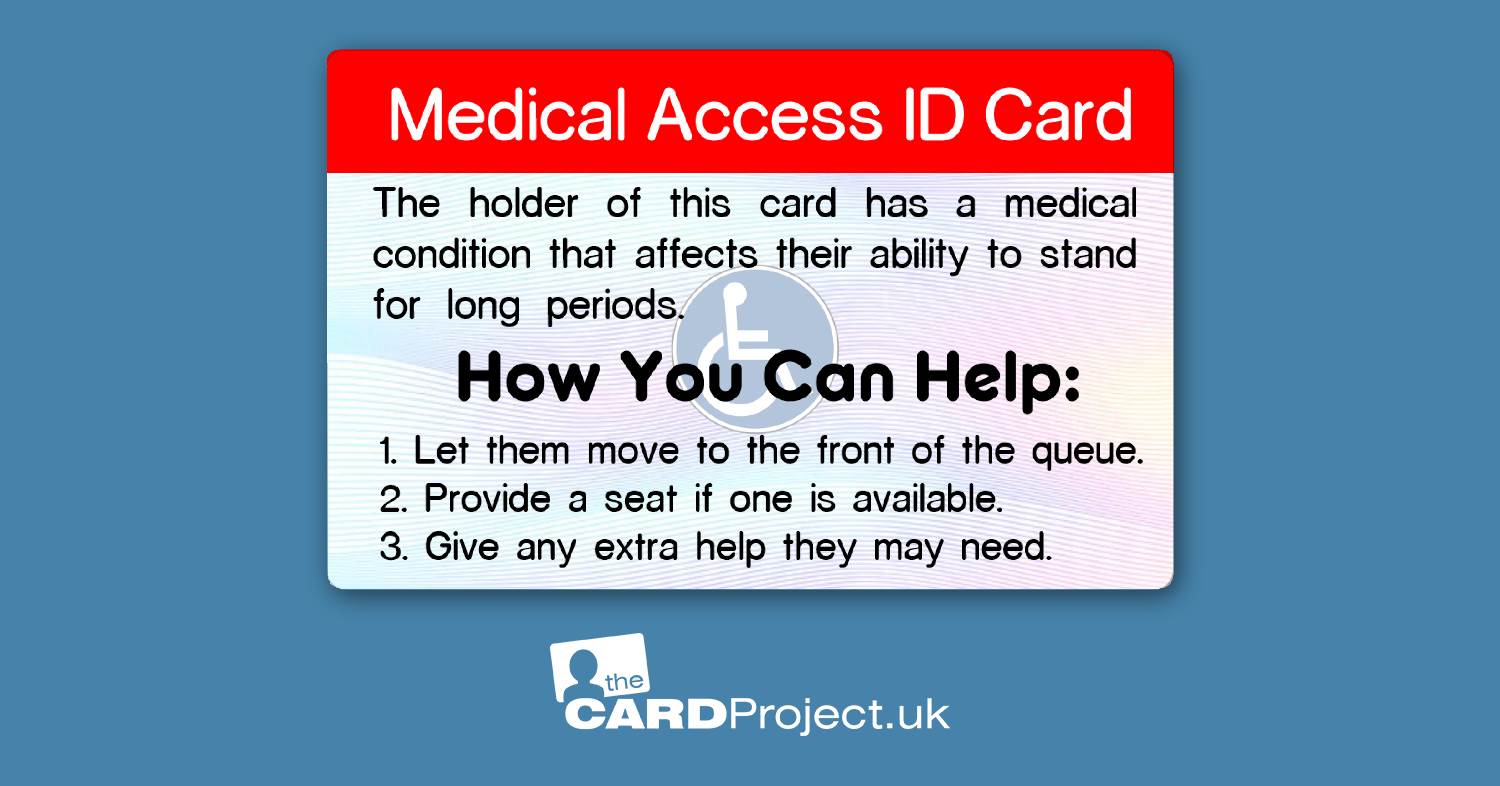 Medical Access Card  (FRONT)